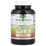 Amazing Nutrition, Ginseng Complex, 120 Capsules (500 mg per Capsule)