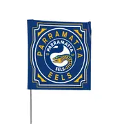 Parramatta Eels NRL Square Game Day Flag * On a pole