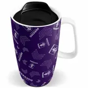 Fremantle Dockers AFL Ceramic Travel Eco Cup Mug with Handle