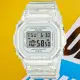 【CASIO 卡西歐】BABY-G 簡約纖薄方形電子腕錶 母親節 禮物(BGD-565S-7)