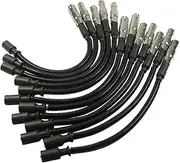 Muzhen Store 12Pcs Ignition Wire Wear-Resistant Reliable Plastic Spark Plug Ignition Cable Set 1121500218 Compatible with Benz
