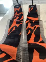 NEW MONTANA Skins Black/Orange splitboard cut & go climbing skins