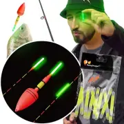 Bulk 100 PCS10Packs Night Float Fluorescent Fishing Glow Sticks Dia. 4.5mm Li...