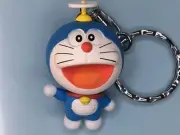 Doraemon Keychain Takecopter Smile Figure Fujiko F Fujio Mascot Accessories