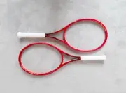 NEW - 2 MATCHED HEAD PRO STOCK TGT293.2 TENNIS RACQUETS & 2 EXTRA GROMMET SETS