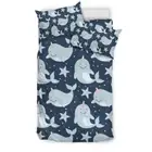 Narwhals bedding set