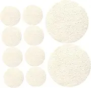 Deep Clean Face Scrub Pad Natural Loofah Exfoliating Sponge for Skincare