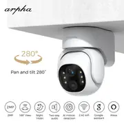 2MP Security Camera Motion Detection IP65 Pan & Tilt 2.4GHz Wi-Fi Loop Recording