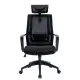 【YOKA 佑客家具】Q3 高背辦公網椅-黑-免組裝(辦公椅 主管椅 電腦椅)
