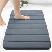 Memory Foam Bath Mat 24x16 Ultra Soft and Absorbent Bathroom Rugs Non-Slip Ma...