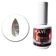 WAVE - UV LED Gel Nails Polish Glitter Titanium 36 Mayhem Disco