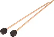 OFFIGAM 2pcs Professional Maple Drumsticks for Marimba Percussion Instruments Durable Smooth Surface for Enhanced Performance and Use