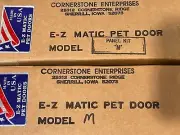 E-Z Matic Pet Door & Panel Kit - Cornerstone Enterprises - Model M - New