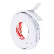 7 Feet Sealing Foam Tape 3.5cm Wide 8mm Thick Adhesive Weather Strip White