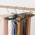 Closet Organization Tie Belt Hanger ABS Hanging Organizer Bedroom Home Storage
