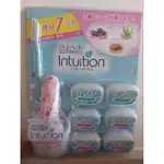 SCHICK INTUITION 舒適 舒芙仕女除毛刀組（一刀把+7刀片）