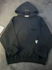Black essentials Hoodie Brand New Small
