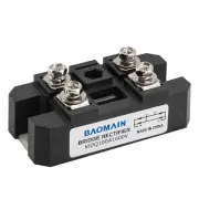 Baomain Bridge Rectifier MDQ-100A 100A 1600V Full Wave Diode Module One Phase