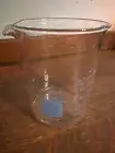 Corning Pyrex 400mL Griffin Beaker Glass Vista Flat Bottom w/Measuring No 70000