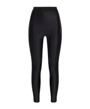 Elisabetta Franchi Logoed Elastic Shiny Leggings IT42 black