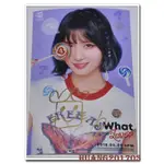 2018年 TWICE平井桃MOMO迷你5輯WHAT IS LOVE親筆簽名照片C