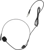 FRCOLOR Headset Microphone for Voice Amplifier Flexible Design Lightweight High Vocal Reduction for Live Streaming Teaching and Performing