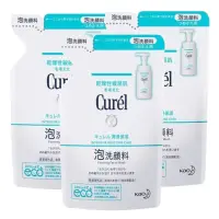 在飛比找momo購物網優惠-買2送1★【日本花王Curel】潤浸保濕洗顏慕絲補充包130