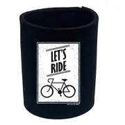 Cycling Rltw Lets Ride - Funny Novelty Stubby Holder
