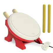 Taiko Drum for Console Drum Controller Drum Sticks for Taiko No Tatsujin with Drum Sticks As Shown
