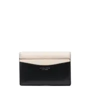 Zippered detail wallet One size Black
