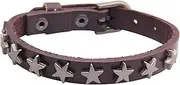 [GelConnie] Punk Leather Cuff Bracelet Adjustable Straps Wrap Bracelets Arm Armor Cuff Gothic Leather Wristbands for Men, Women