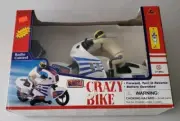 X-RAD CRAZY BIKE 1996 VINTAGE R/C SPORTS BIKE AND RIDER 27MHZ
