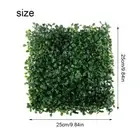 Artificial Greenery for Patios Foliage Hedge Grass Mat Fence Panels 25x25cm