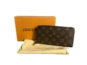 LOUIS VUITTON M42616 Monogram Canvas Zippy Wallet - Brown