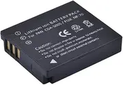 1800mAh CGA-S005 S005E DMW-BCC12 Battery for Panasonic Lumix DMC-FS1 FS2 FX1 FX3 FX8 FX9 FX10 FX12 FX50 FX100 DMC-LX1 LX2 LX3
