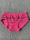 Aerie Womens Seamless Boybrief Panty, Pink Stripes, Size XS NWT