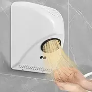 Hand Dryer, 850W 18m/s Wall Mounted Automatic Hand Dryer, Dry Hands in 5 Seconds, Electric Automatic Induction Hands Drying Device for Toilets Commercial or Household