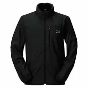 Daiwa DJ-33009 Pocketable wind jacket Black 2XL From Stylish anglers Japan