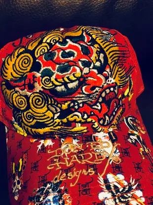 全新美國帶回 ED HARDY 帽子 粉紅色 骷髏 神獸 個性 刺青 刺繡 男女網帽 棒球帽