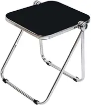 Portable Folding Tray Table for Small, Black