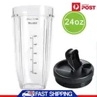 1/2 Pack 24OZ Replacement + Cup Sip and Seal Lid for Ninja Nutri Auto IQ Blender