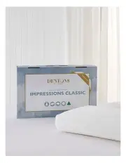 [Dentons Pillows] Impressions Classic Memory Foam Pillow in White