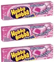Hubba Bubba Bubble Gum Outrageous Original 5 Pieces (3 Pack)