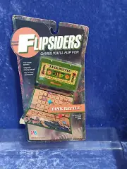 Milton Bradley 1988 Flipsiders MOC Tank Battle