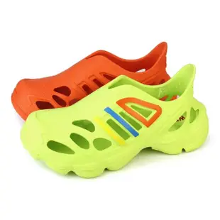 【Pretty】男鞋 女大尺碼 洞洞鞋 雨鞋 防水鞋 輕量 厚底 運動風(橙色、綠色)