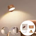 USB Touch LED Reading Wall Light Desk Lamp Bedside Study Dimmable Rechargeable