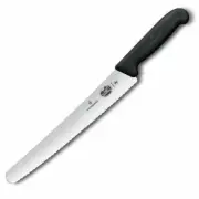 Victorinox Fibrox 5.2933.26 10 1/4" Curved Serrated Bread Knife