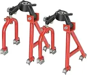 Rear Upper+ Lower Suspension Swing Arm Steering Spindles& Shock Mount & Tie Rod End Ball Joint Kit 4WD Compatibility With Go Kart Compatibility With ATV UTV