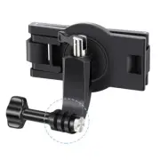 360° Rotary Backpack Clip Mount Shoulder Belt Clamp For GoPro Hero 10 9 Camera