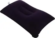 Milisten Outdoor Inflatable Pillow Outdoor Pillows Sleeping Pad Lumbar Pillow Flocked Inflatable Pillow Inflatable Pillow for Pool Blow up Pillows for Travel Blow up Pillow Camping PVC